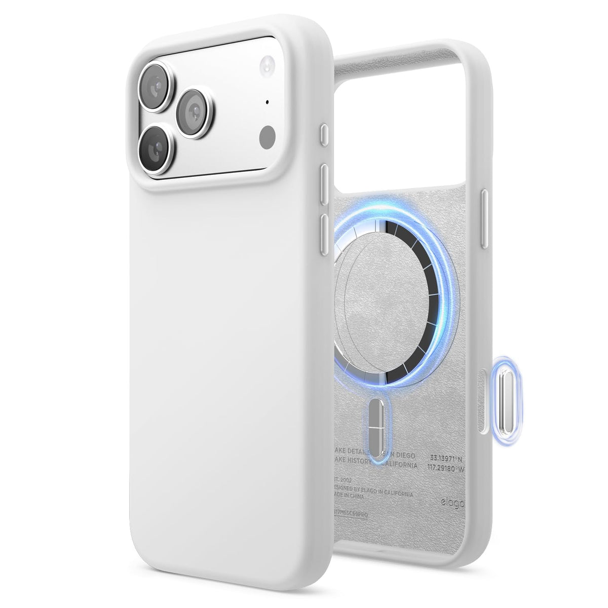 elago Premium Magnetic Silicone Case for iPhone 18 Pro & iPhone 17 Pro