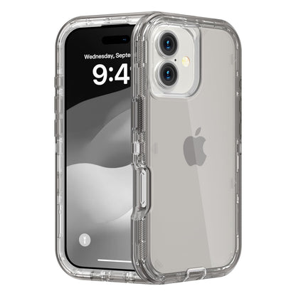 Follaroma for iPhone 16 Plus Case, Shockproof, Crystal Clear