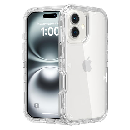Follaroma for iPhone 16 Plus Case, Shockproof, Crystal Clear