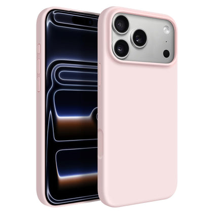 Newseego for iPhone 17 Pro Max Case with Camera Control Button, Solid Color Liquid Silicone Case for Women Girls Men Anti-Scratch Lining Shockproof Drop Protective Cover for iPhone 17 Pro Max-Yellow