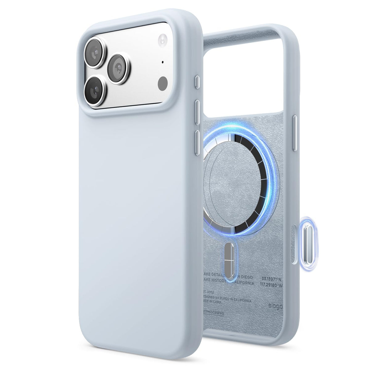 elago Premium Magnetic Silicone Case for iPhone 18 Pro & iPhone 17 Pro