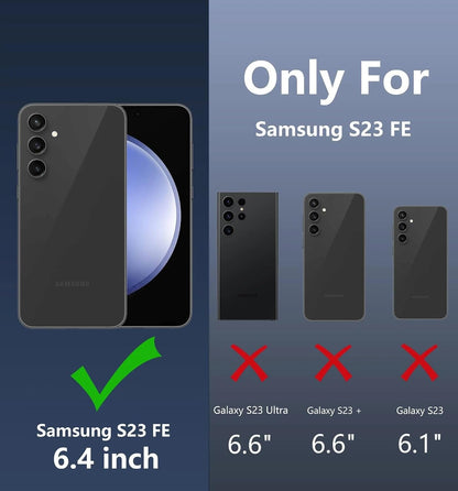 OtterBox Defender Series Case for Samsung Galaxy S23 FE (Only) - Case Only - Microbial Defense Protection - Non-Retail Packaging - Black