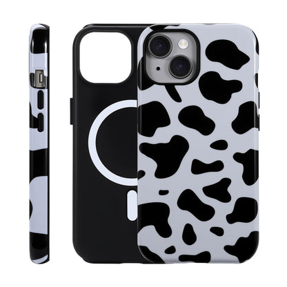 for iPhone 17 ProMax/18 ProMax Case - Wireless Charging for MagSafe, Dual-Layer Design (Outer Hard PC Shell + Inner Soft TPU Shell), Unisex Shockproof Protective Case - Tiger Stripe Pattern.
