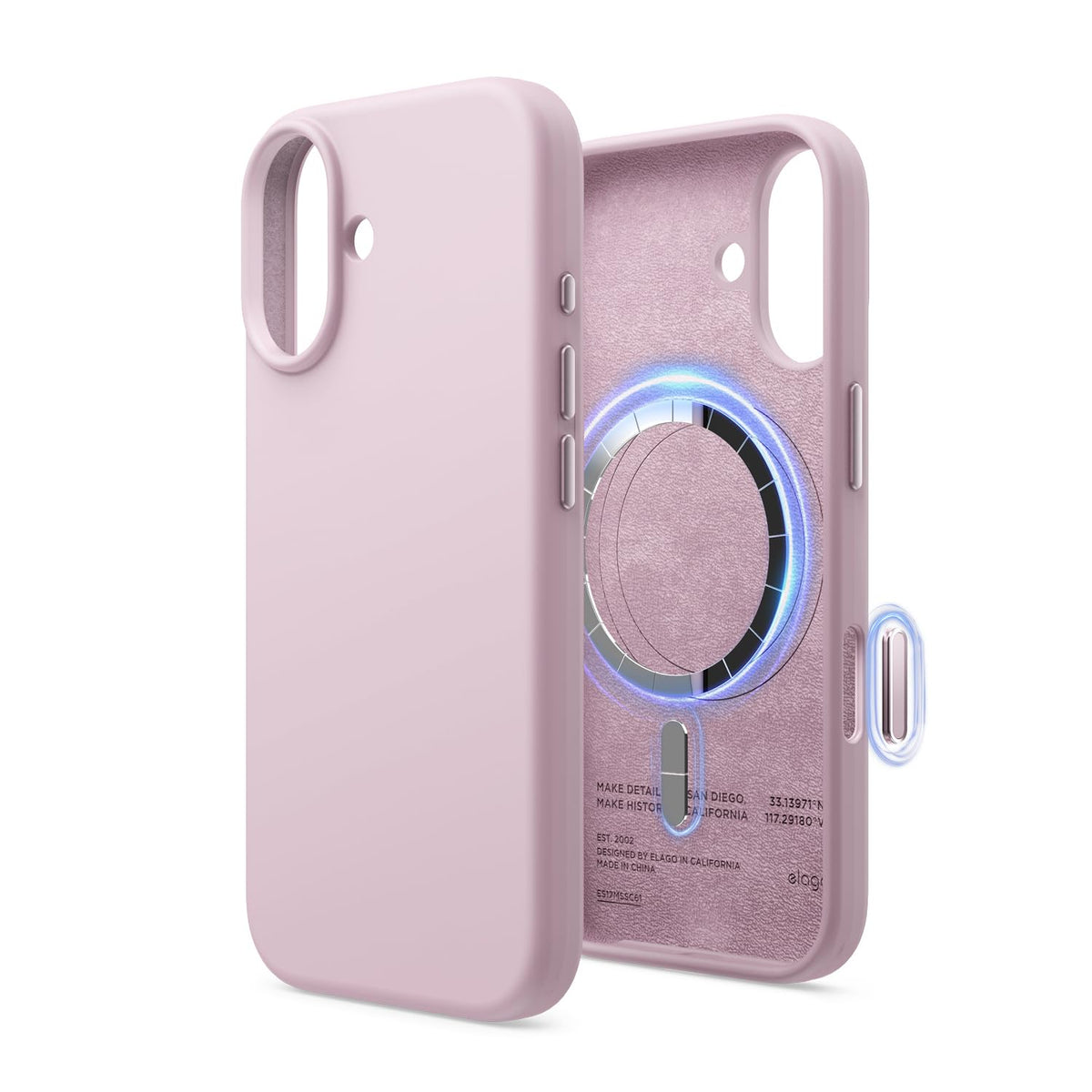 elago Premium Magnetic Silicone Case for iPhone 18 Pro & iPhone 17 Pro