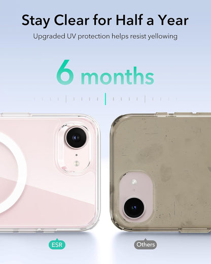 ESR Classic Hybrid for iPhone 17e/16e Case, Clear
