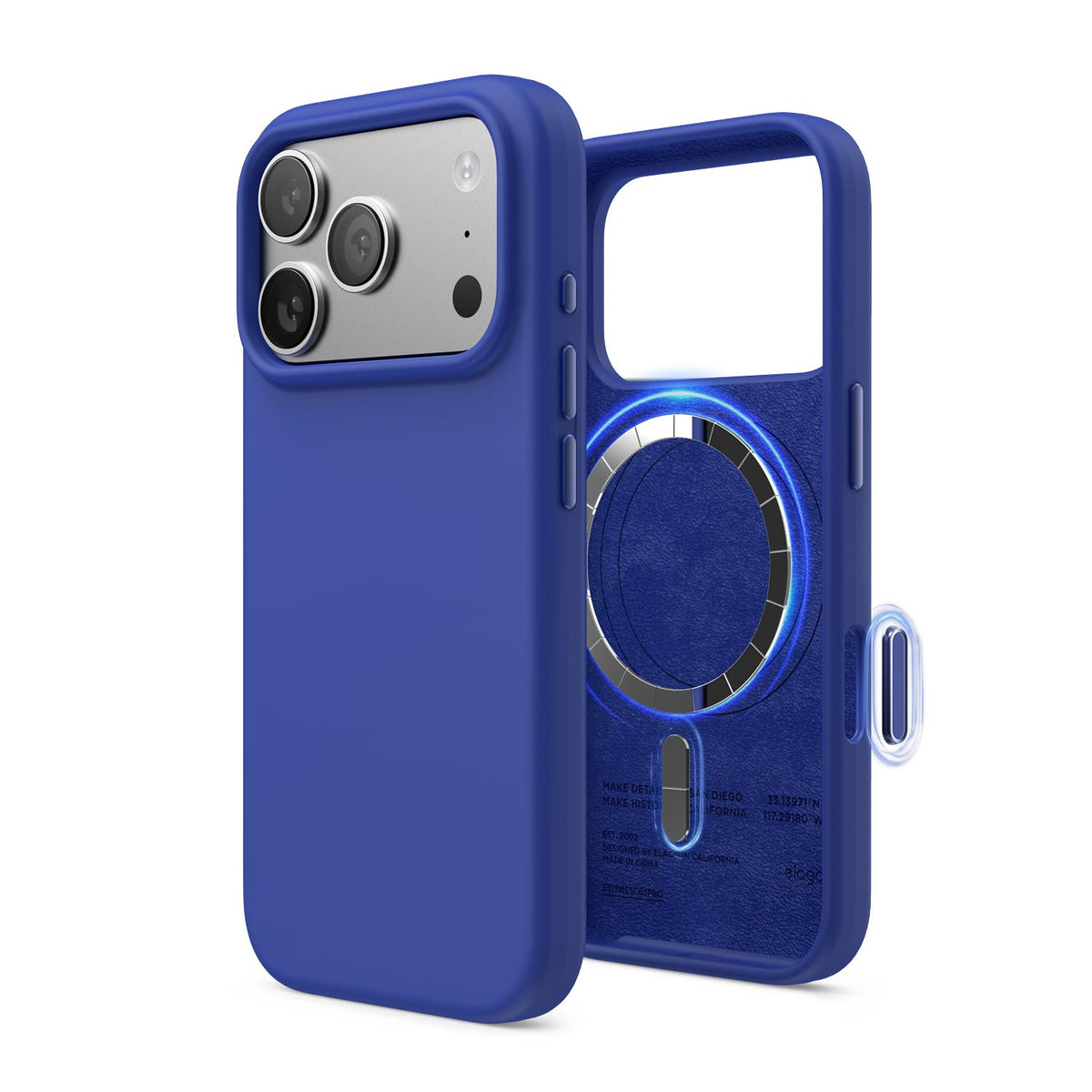 elago Premium Magnetic Silicone Case for iPhone 18 Pro & iPhone 17 Pro