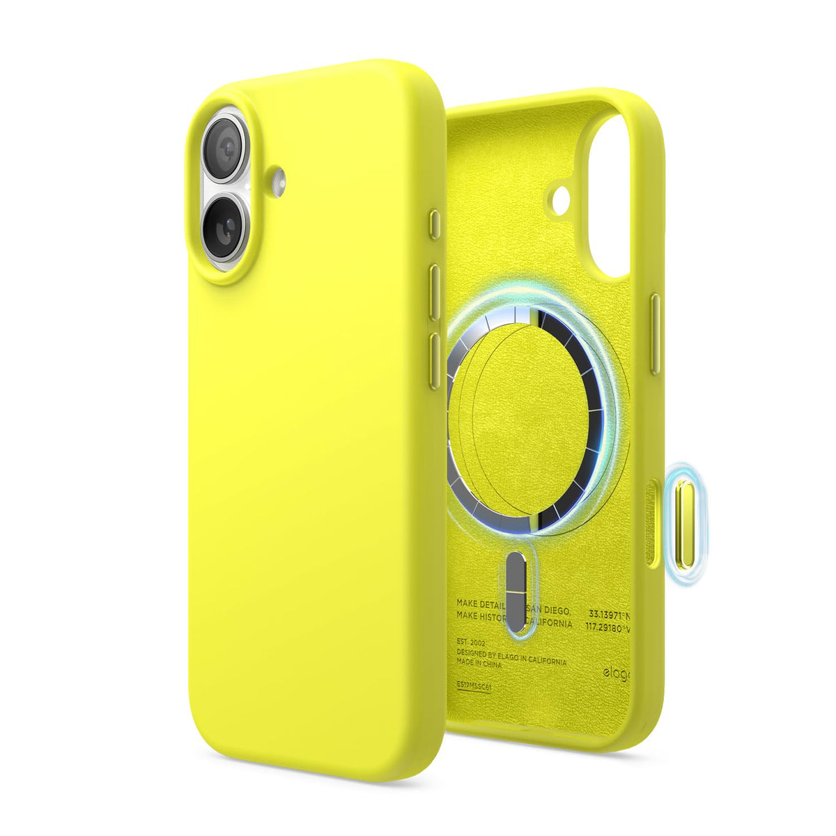 elago Premium Magnetic Silicone Case for iPhone 18 Pro & iPhone 17 Pro