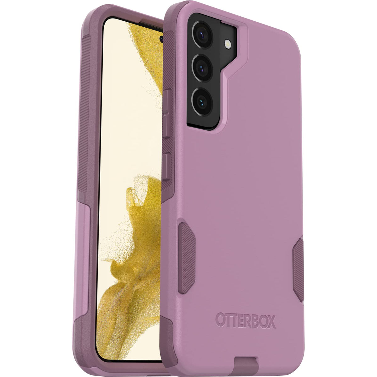 OtterBox Galaxy S22 Commuter Series Case - Black, Slim & Tough, Pocket-Friendly, with Port Protection