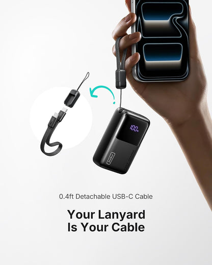 INIU Mini Portable Charger, Small 10000mAh 45W Fast Charging Power Bank