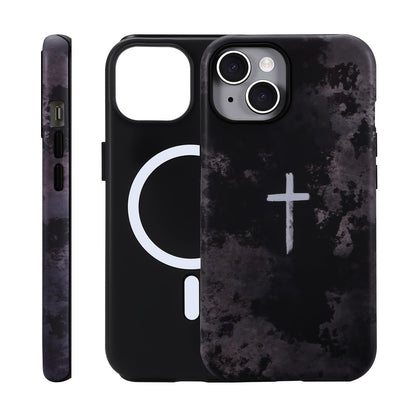 for iPhone 17 ProMax/18 ProMax Case - Wireless Charging for MagSafe, Dual-Layer Design (Outer Hard PC Shell + Inner Soft TPU Shell), Unisex Shockproof Protective Case - Tiger Stripe Pattern.