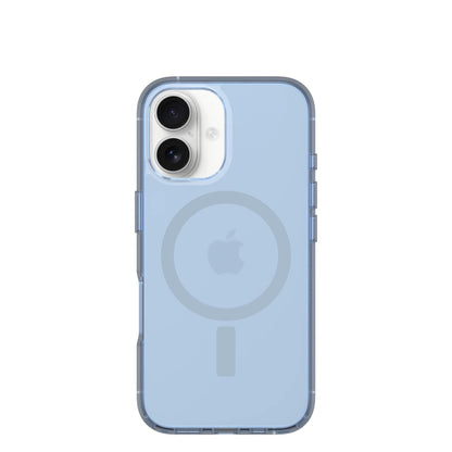 OtterBox iPhone 16 Pro Symmetry Series Clear Case - Floral Romance Blue