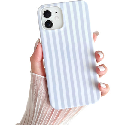Yeddabox for iPhone 16 Pro Case Cute Striped Phone Case Soft TPU Slim Shockproof Phone Cover for Women Girls, Pink and Yellow