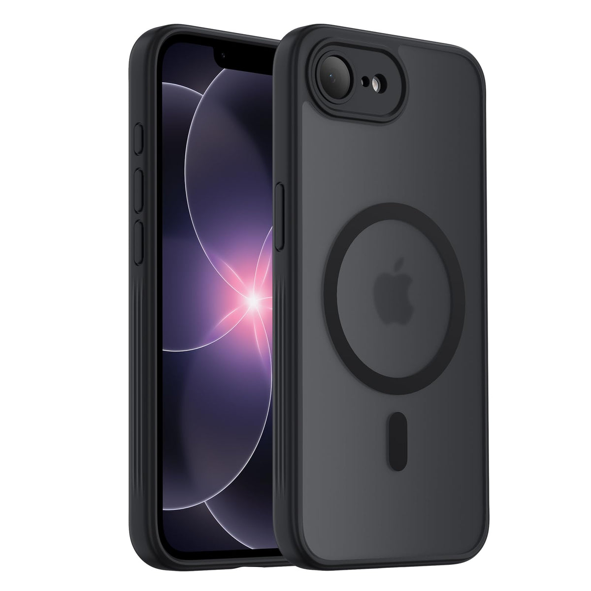 Symcele Designed for iPhone 16 Pro Max Case, Black