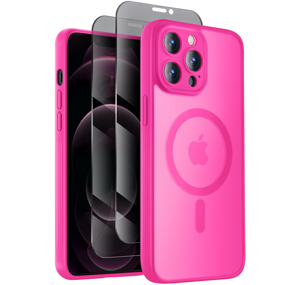 Symcele Designed for iPhone 16 Pro Max Case, Black