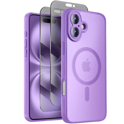 Symcele Designed for iPhone 16 Pro Max Case, Black