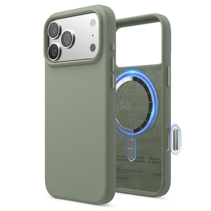 elago Premium Magnetic Silicone Case for iPhone 18 Pro & iPhone 17 Pro