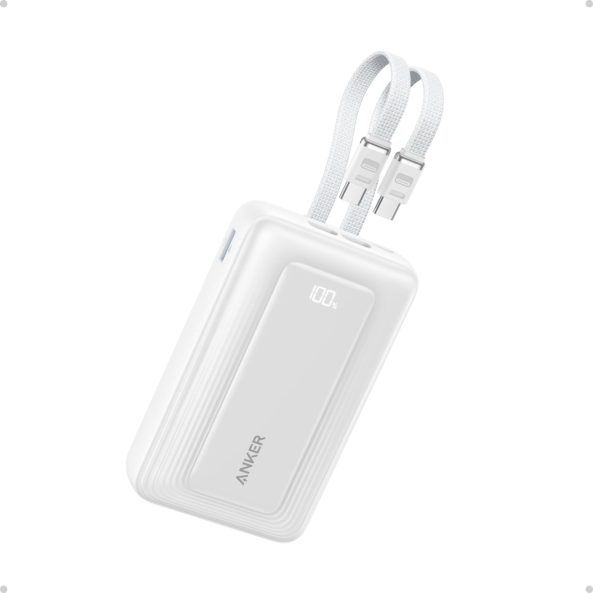 Anker Zolo Power Bank, 20,000mAh 45W Portable Charger with Built-in USB-C