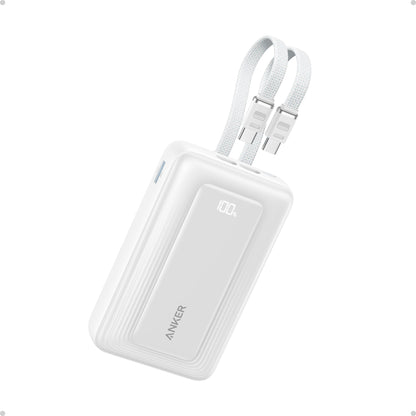 Anker Zolo Power Bank, 20,000mAh 45W Portable Charger with Built-in USB-C