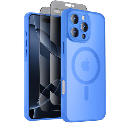 Symcele Designed for iPhone 16 Pro Max Case, Black