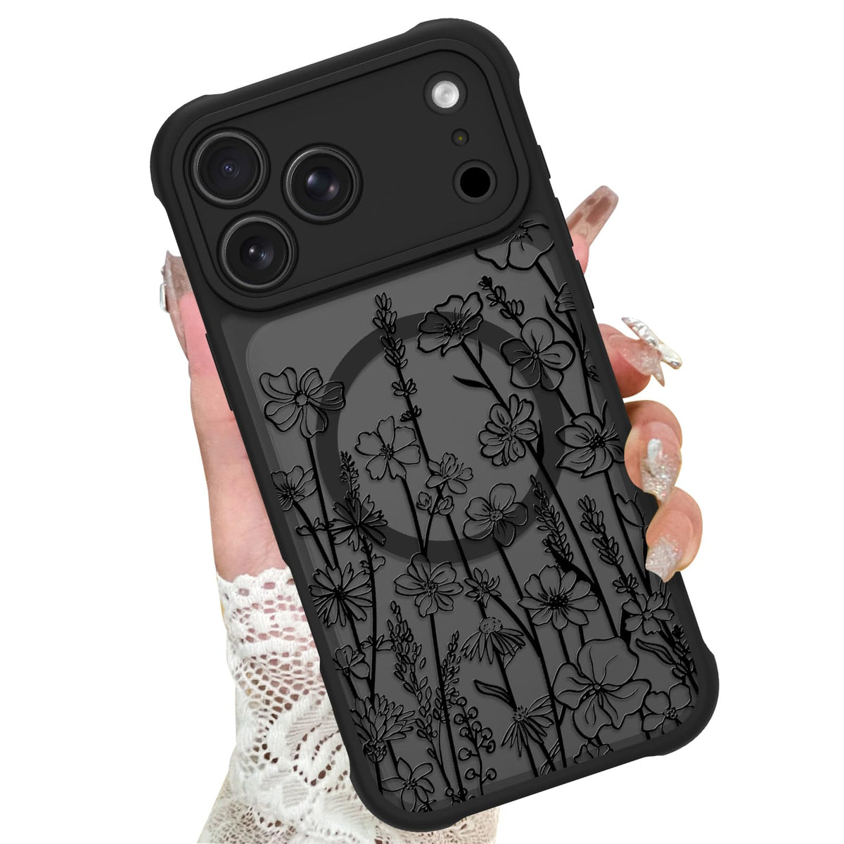 KANGHAR Case for iPhone 16 Phone Case Leopard Printed Pattern