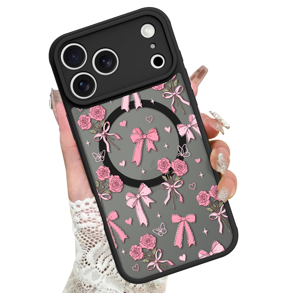 KANGHAR Case for iPhone 16 Phone Case Leopard Printed Pattern