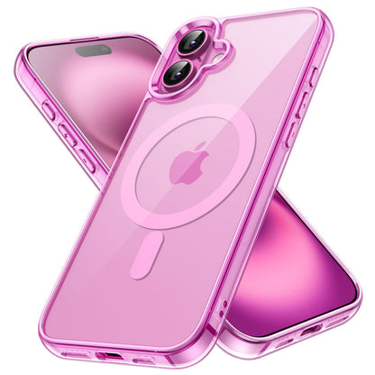 JETech Magnetic Case for iPhone 16, Clear