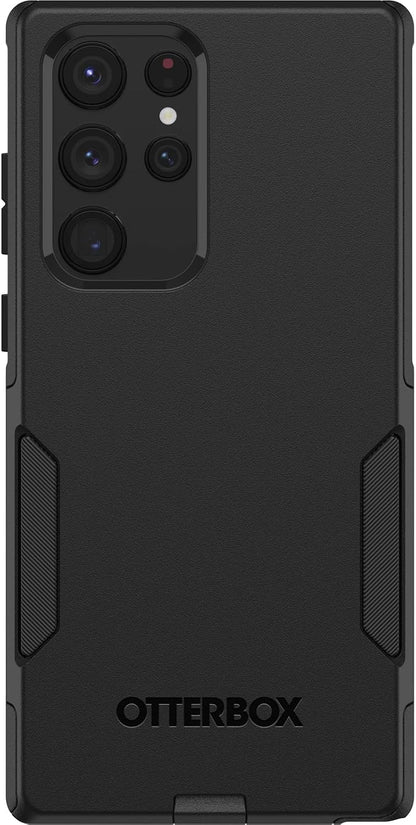 OtterBox Galaxy S22 Ultra Commuter Series Case - Black, Slim & Tough, Pocket-Friendly, with Port Protection
