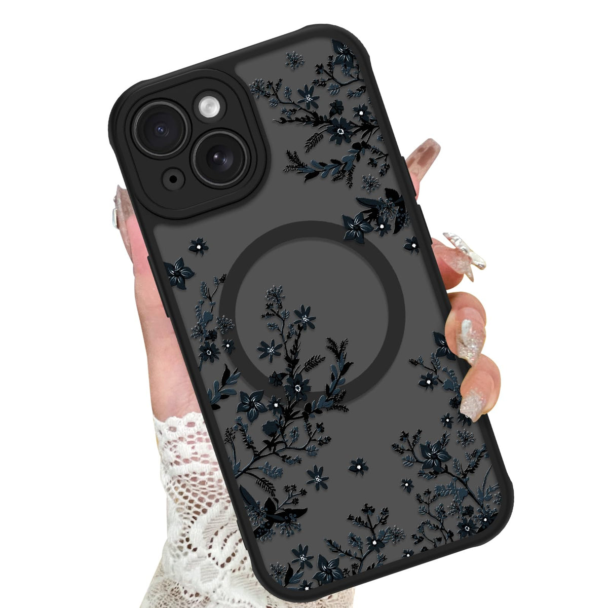 KANGHAR Case for iPhone 16 Phone Case Leopard Printed Pattern