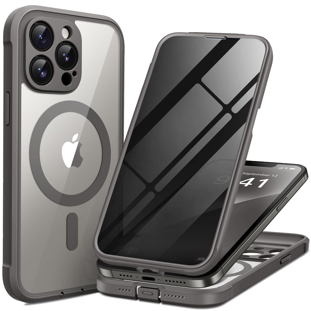 BERFY for iPhone 18 Pro Max Case/iPhone 17 Pro Max Case, Fit for Magsafe