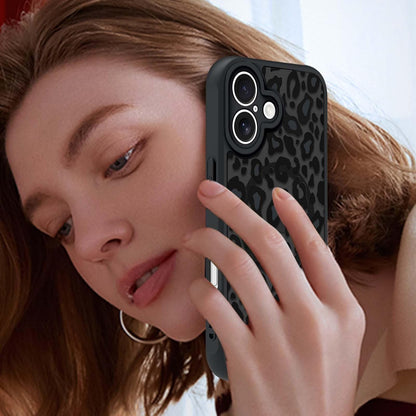 KANGHAR Case for iPhone 16 Phone Case Leopard Printed Pattern