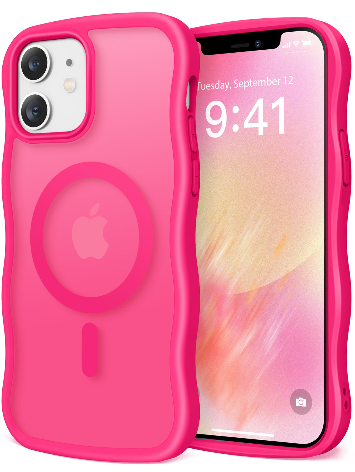 CAPRARO for iPhone 16 Pro Case for Women, Compatible with MagSafe