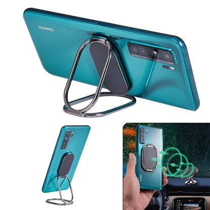 Foldable Phone Ring Holder, 360° Rotating Metal Grip Kickstand