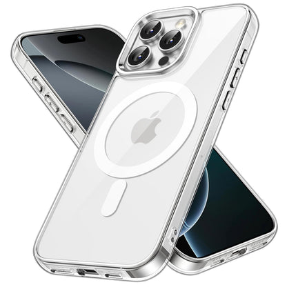 JETech Magnetic Case for iPhone 16, Clear