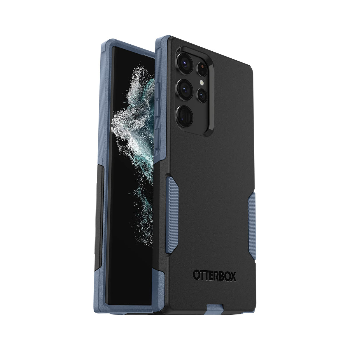 OtterBox Galaxy S22 Ultra Commuter Series Case - Black, Slim & Tough, Pocket-Friendly, with Port Protection