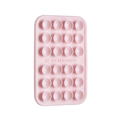 OCTOBUDDY Classic - Silicone Suction Phone Case Adhesive Mount, Baby Blue