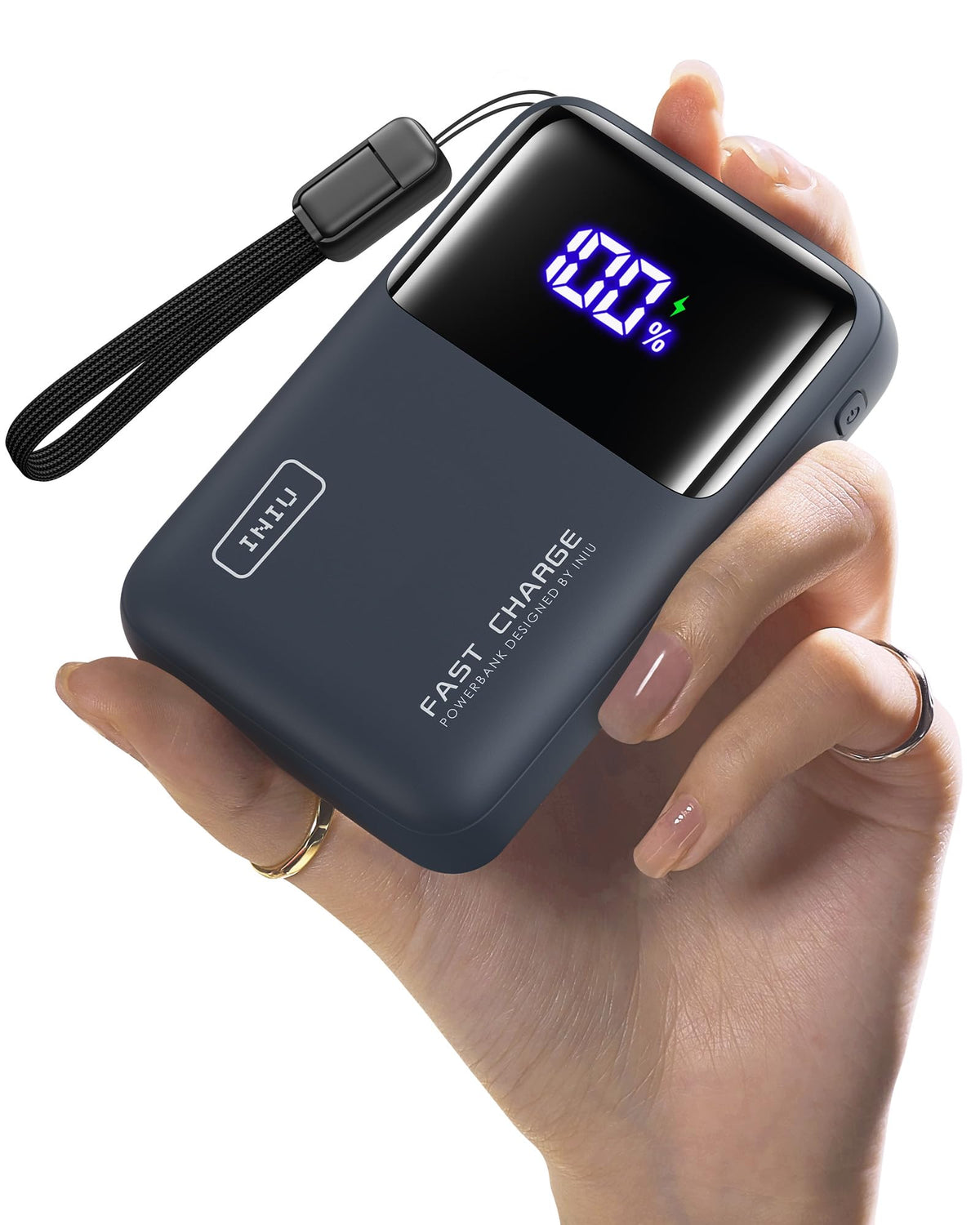 INIU Laptop Power Bank, Smallest 20000mAh 65W Fast Charging Battery Pack