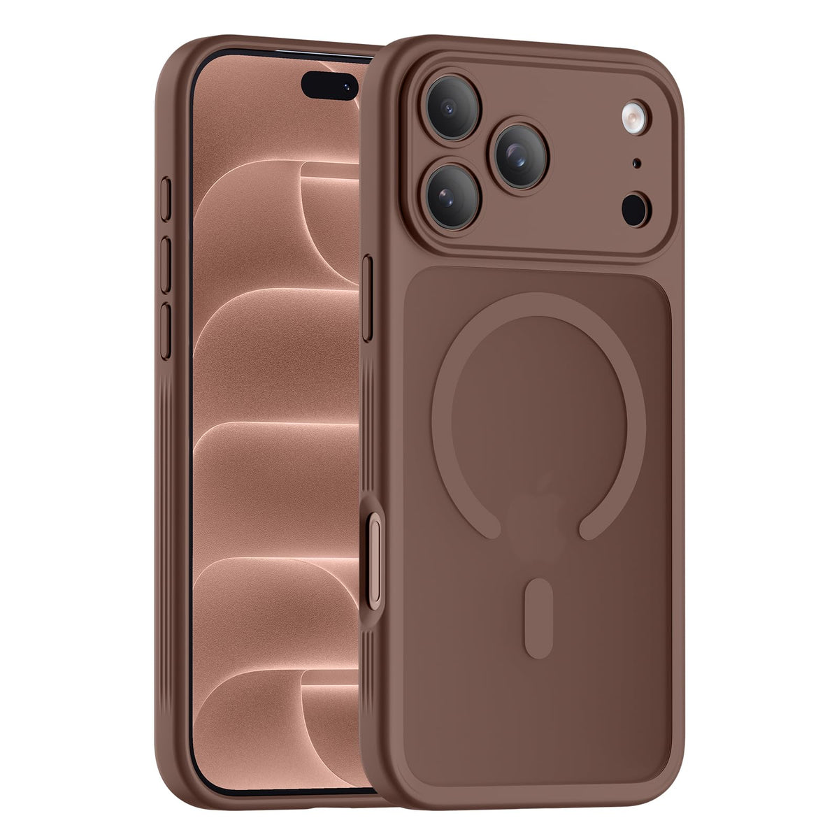 Symcele Designed for iPhone 16 Pro Max Case, Black