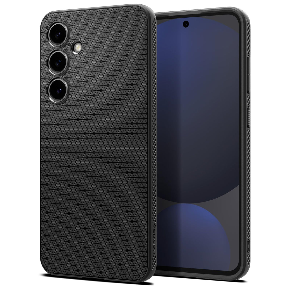 Spigen for Galaxy S22 Plus Case, Liquid Air [No Magnet Ring] [Military-Grade Protection] - Matte Black
