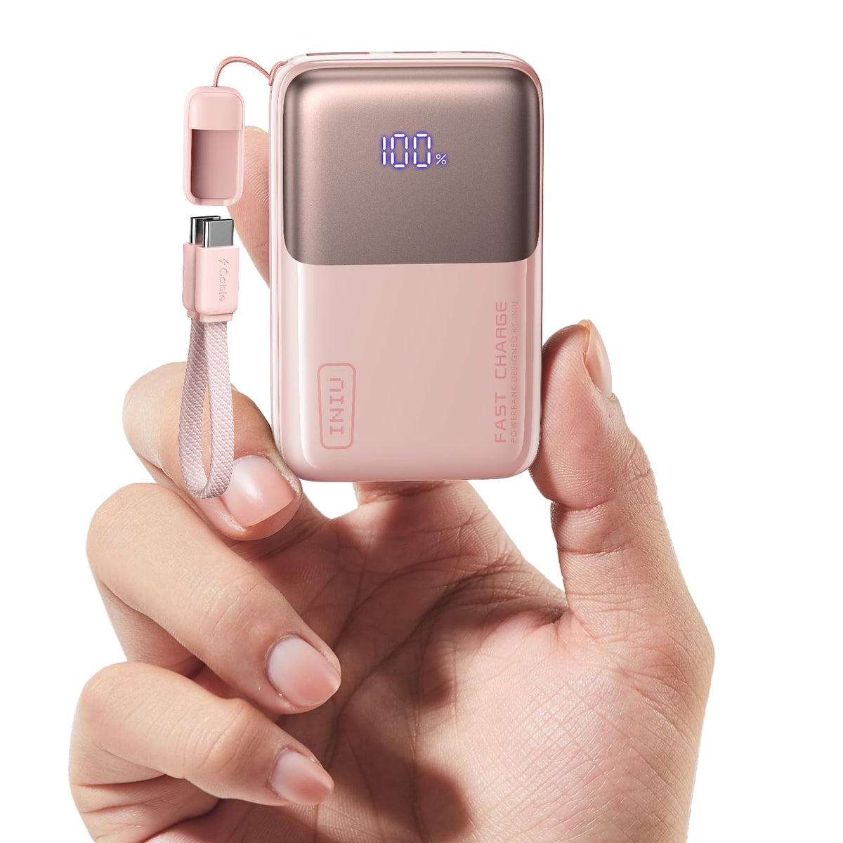 INIU Mini Portable Charger, Small 10000mAh 45W Fast Charging Power Bank