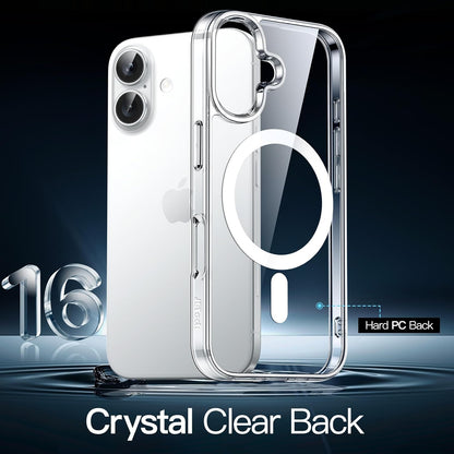 JETech Magnetic Case for iPhone 16, Clear