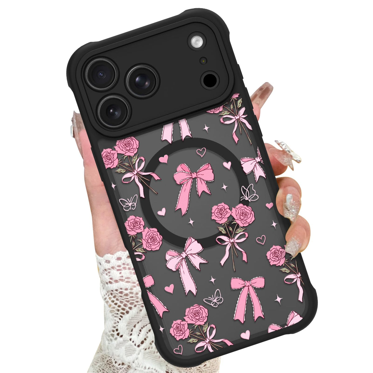 KANGHAR Case for iPhone 16 Phone Case Leopard Printed Pattern