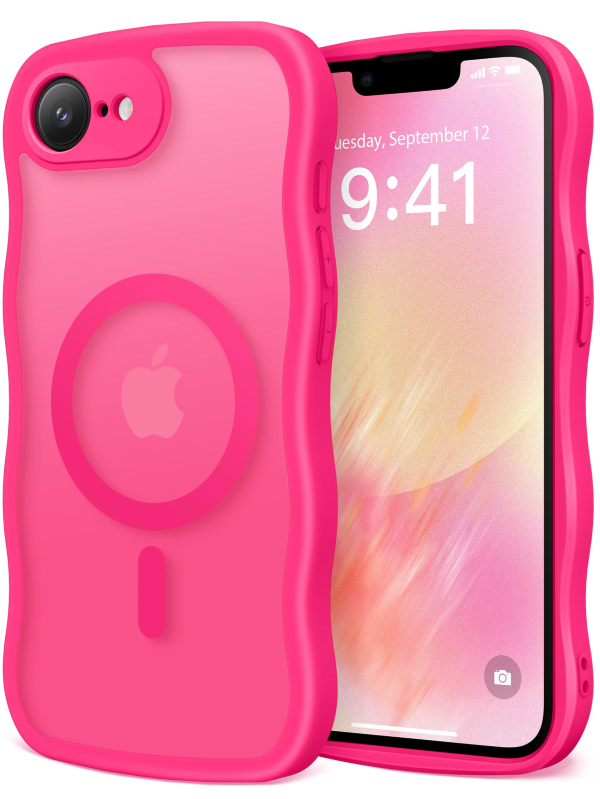 CAPRARO for iPhone 16 Pro Case for Women, Compatible with MagSafe