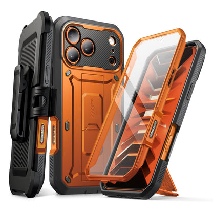 SUPCASE for iPhone 18 Pro Case / 17 Pro Case with Belt Clip, Burgundy