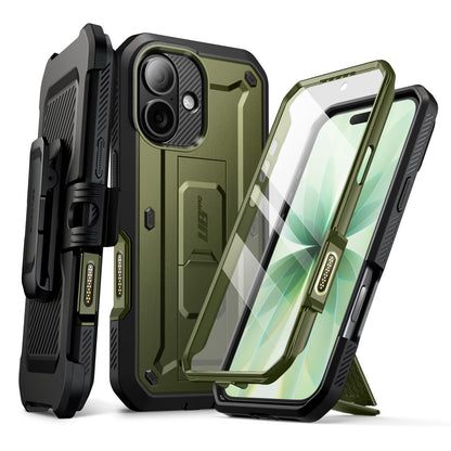 SUPCASE for iPhone 18 Pro Case / 17 Pro Case with Belt Clip, Burgundy