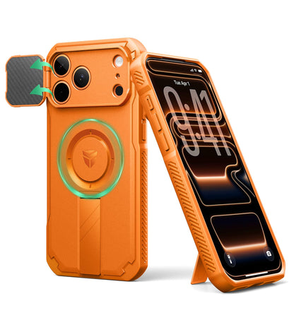 Dexnor for iPhone 17e/16e Case with Slide Camera Cover, 6.1 inch Navy Blue