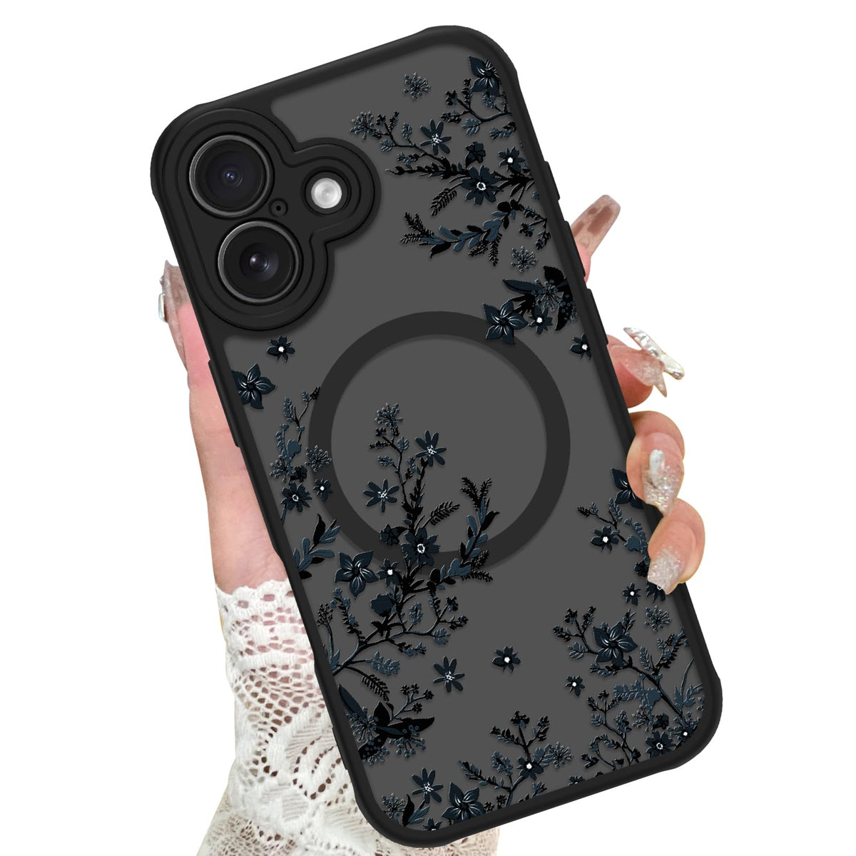 KANGHAR Case for iPhone 16 Phone Case Leopard Printed Pattern