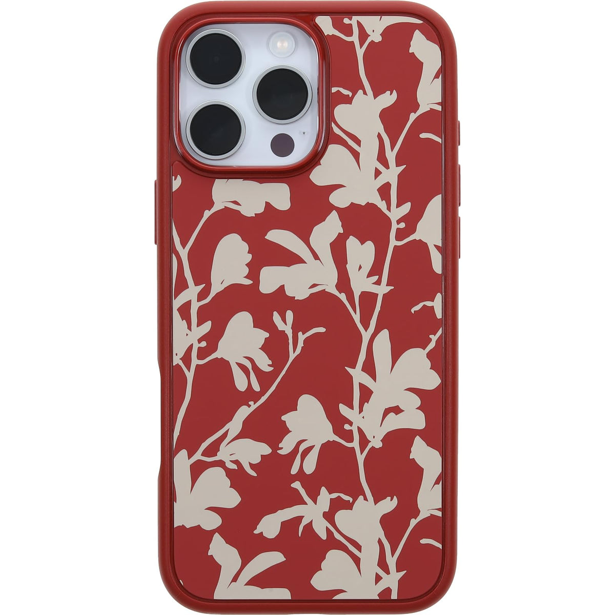 OtterBox iPhone 16 Pro Symmetry Series Clear Case - Floral Romance Blue