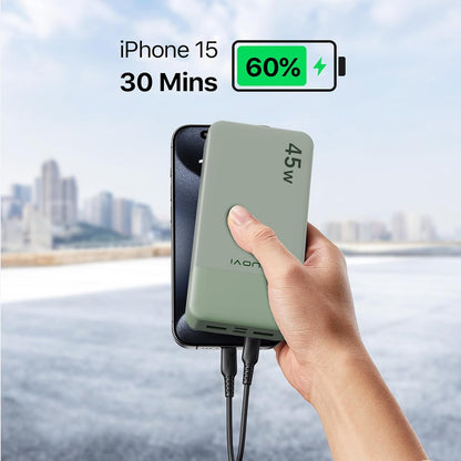 JUOVI Power Bank 45W 20000mAh Portable Charger