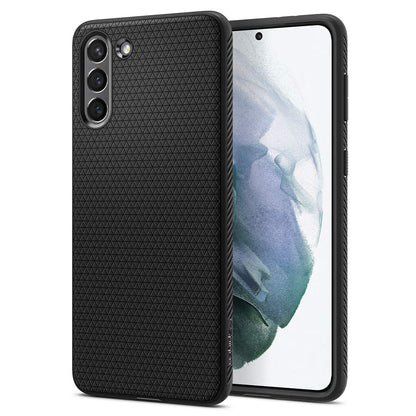 Spigen for Galaxy S22 Plus Case, Liquid Air [No Magnet Ring] [Military-Grade Protection] - Matte Black