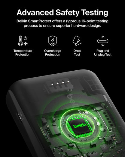 Belkin 20000mAh 30W USB C Power Bank, Portable Charger for iPhone & iPad